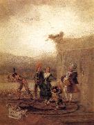 Strolling Players Francisco Goya